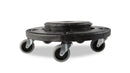 PLATAFORMA CON RUEDAS DOLLY Brute Negro 121 L Rubbermaid