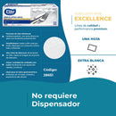 Elite Professional 28651 – Servilletas de Mesa Extra Blancas (9×500 unidades de 33x33 cm)