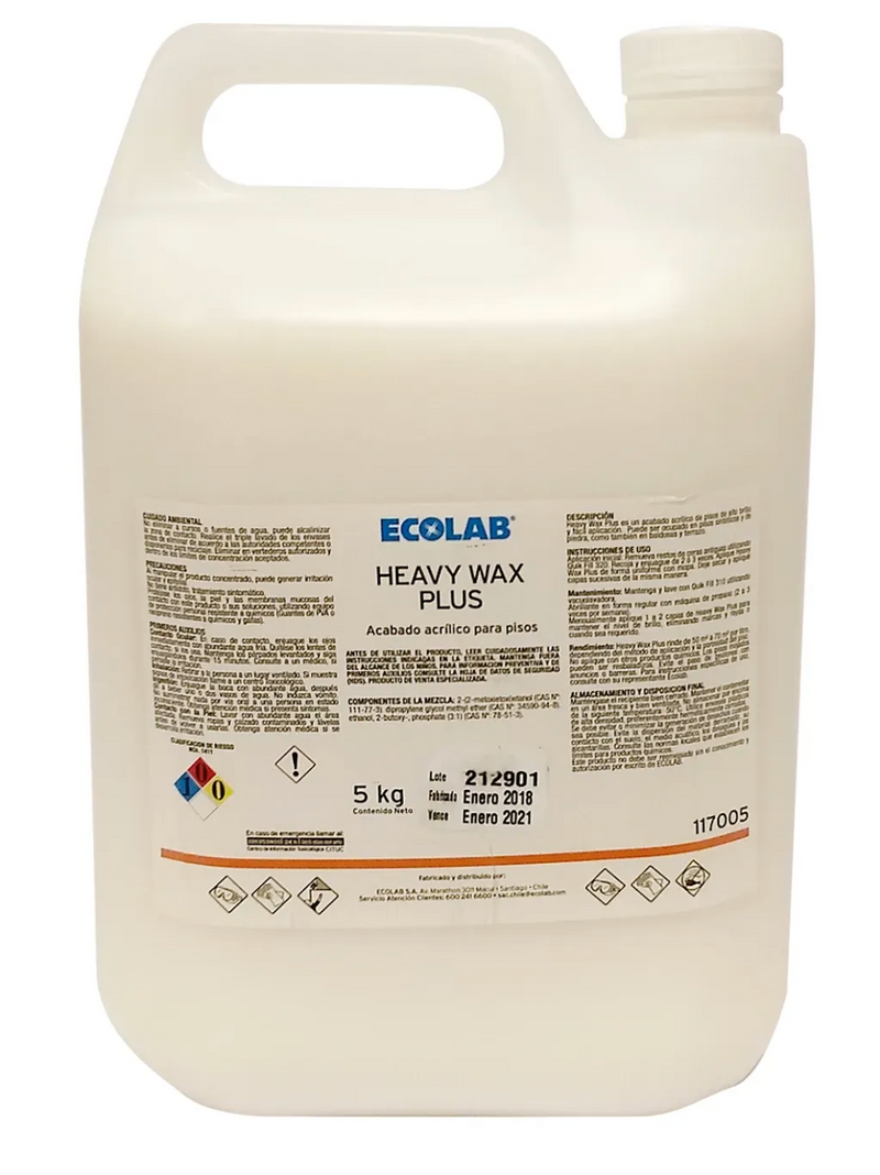 Heavy Wax Plus – Acabado Acrílico Profesional para Pisos - (20K)