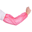 Manguillas Desechables rojo – Protección Ligera y Económica para Zonas de Higiene Controlada -   1 X 100 Ud