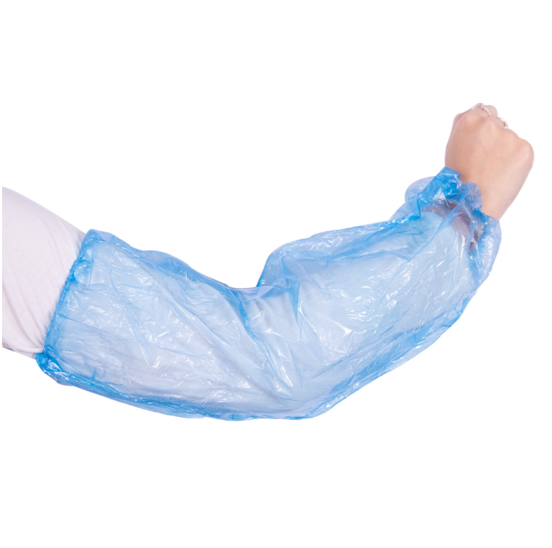 Manguillas Desechables azul – Protección Ligera y Económica para Zonas de Higiene Controlada - 1 X 100 Ud