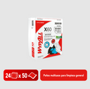 Paños Wypall X60 Multiuso Blanco - (24 packs de 50 paños)