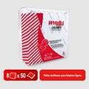 Paños Wypall X50 Predoblado Azul - (8 packs de 50 paños)