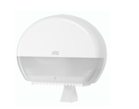 Dispensador Tork Papel Higiénico en Bobina – Sistema T2, Plástico ABS, 34,5×27,5×13,2 cm, Smart Lock, Ahorro de Consumo