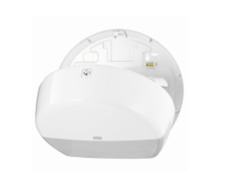 Dispensador Tork Papel Higiénico en Bobina – Sistema T2, Plástico ABS, 34,5×27,5×13,2 cm, Smart Lock, Ahorro de Consumo