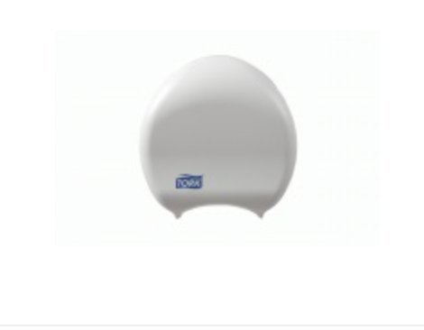 Dispensador Tork Classic Blanco para Papel Higiénico Jumbo – Sistema T23, 30,5×26×14,3 cm, Alta Capacidad, Corte Dentado