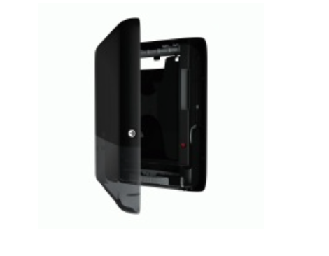 Dispensador Tork PeakServe® Mini Negro para Toalla Continua – Sistema H5, 49,1×36,7×10,1 cm, Alta Capacidad, Smart Lock