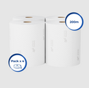 Toalla Scott® Basic en Rollo Precortado de 200m – Alta Eficiencia y Suavidad