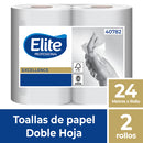 Toalla de Papel Elite Professional Excellence 40782 | 8 paquetes de 2 rollos (16 rollos por bulto)