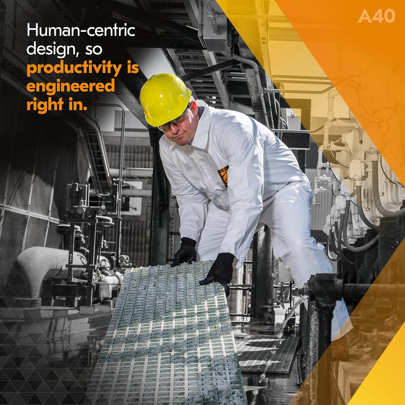 Overol Desechable KleenGuard® A40+ | Protección Líquidos y Partículas - (1 traje)