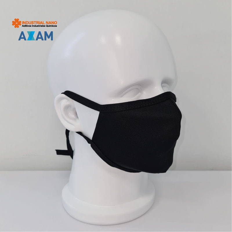 Reusable Nanocopper Black Mask - (1u)