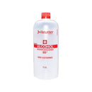 Alcohol Desnaturalizado 95° Reutter – Caja de 12 Botellas de 1 Litro, Desinfectante de Alta Pureza para Uso Externo
