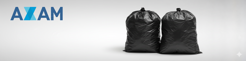 Ultra Resistant Black Trash Bag 130cm X 150cm - (50 Units) 