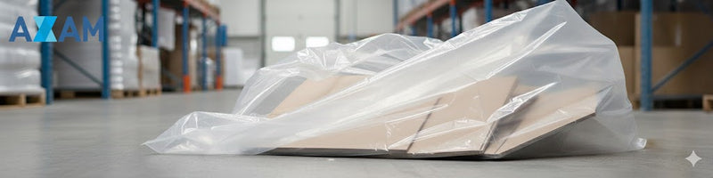 Transparent Garbage Bag 70cm X 90cm - (100 Units) 