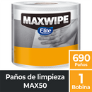 Paños Industriales Maxwipe 50 Elite Professional (Cód. 40973). Bobina de 690 paños.