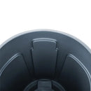 CONTENEDOR BOTE DE BASURA BRUTE GRIS 121 LTS