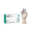 Guantes de Examinación de Látex Ligeramente Empolvados TRESOR® de Reutter – Caja de 100 Unidades