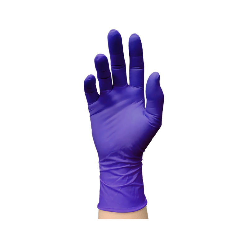 Blue Nitrile Glove Powder Free (100 Units) Tresor