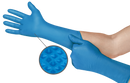 Guante Desechable de Nitrilo Ansell Microflex™ Mega Texture 93-283 – Azul, Texturizado -
