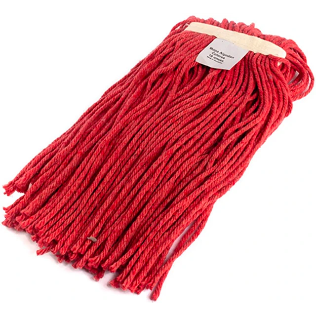 Mopa Húmeda de Algodón 16 oz – Alta Absorción y Uso Profesional