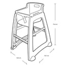 Silla de Bebé con Ruedas  FG780508PLAT STURDY CHAIR