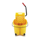 Carro Balde Escurridor 33 L WaveBrake® AMARILLO RUBBERMAID