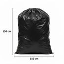 Black Garbage Bag "Ultra Resistant" 110cm X 120cm - (50 Units)