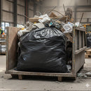 Ultra Resistant Black Trash Bag 130cm X 150cm - (50 Units) 