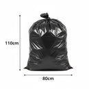 Black Garbage Bag 80cm X 110cm - (100 Units)
