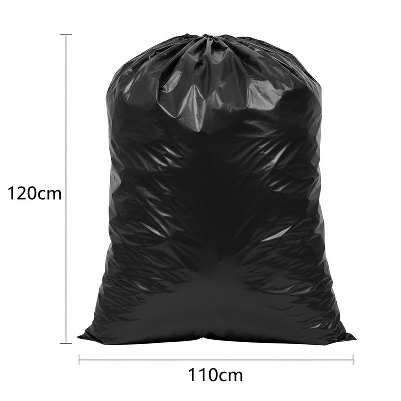 Black Garbage Bag 50cm X 70cm - (100 Units)
