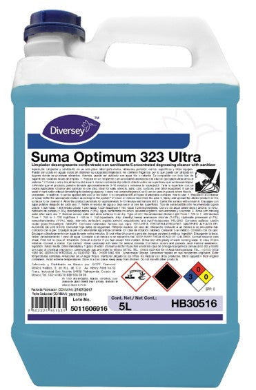 Desinfectante Optimum 323 J Flex Amonios Cuaternarios - (5 Lts)