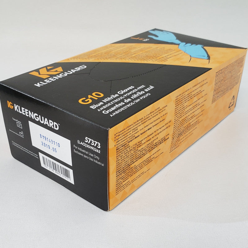 Guantes de nitrilo azul G10 Kleenguard® - (Caja de 100 guantes)