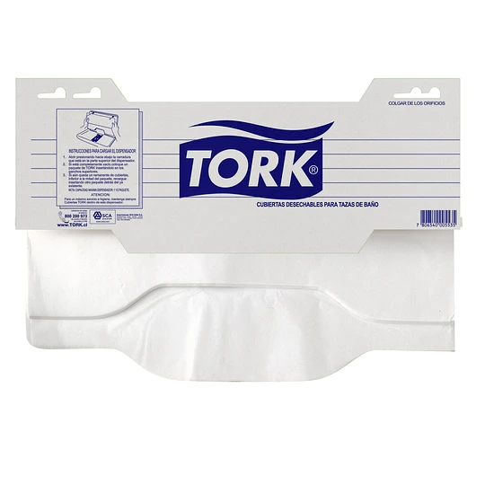 Cubierta Desechable Tork Universal - (12 paquetes x125 hojas)