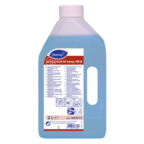 Degreaser for Ovens and Plates at high temperatures (2 Litres)