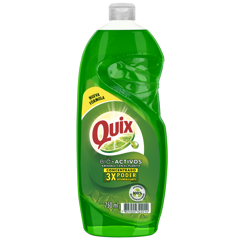 Quix lavaloza Limón concentrado - (750 ml)