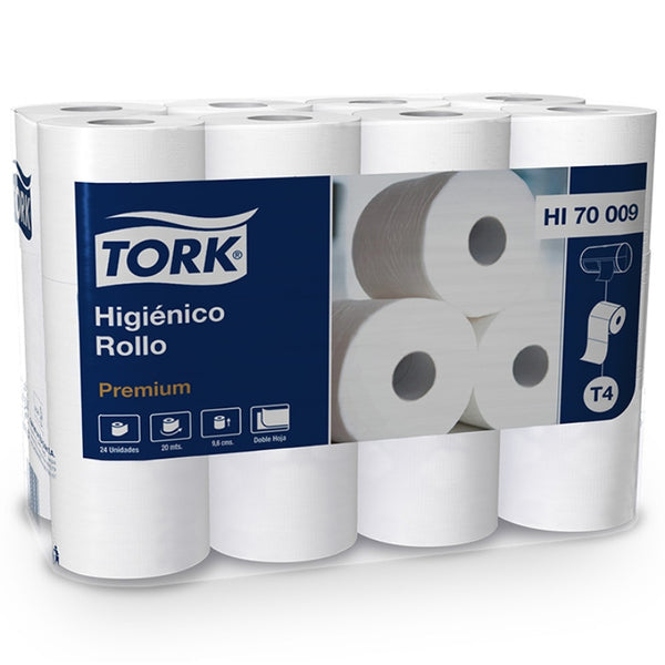 Papel Higiénico Rollo Tork Premium - (48 Rollos De 20 metros)