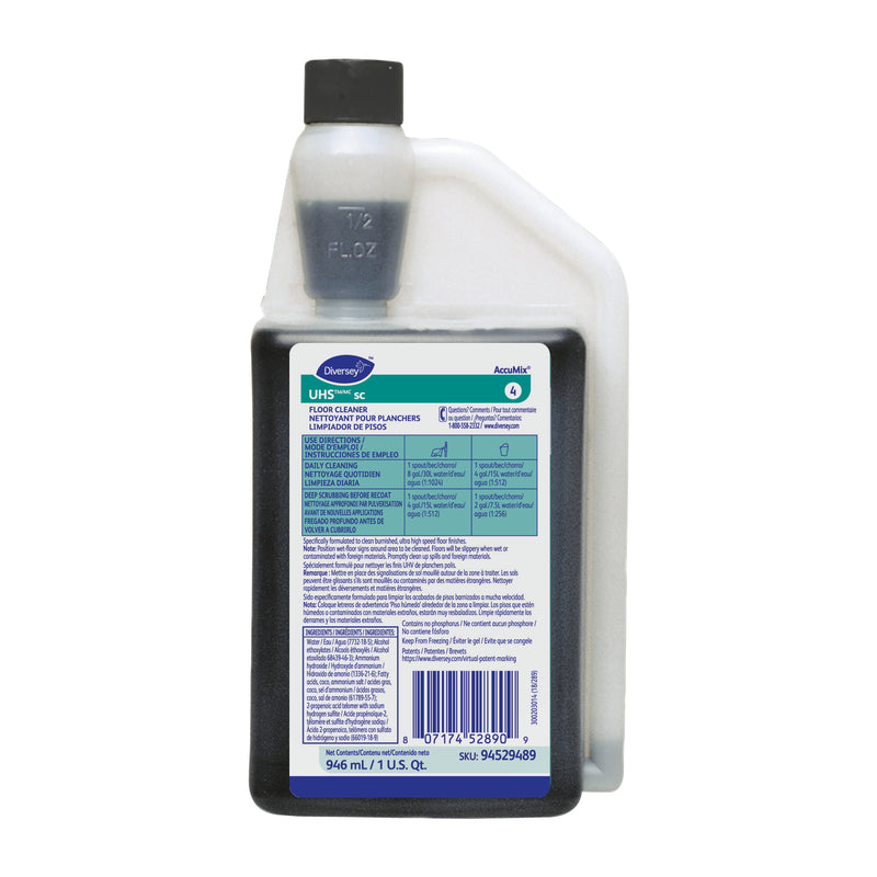 Super concentrated cleaner for floors UHS ACCUMIX (0.946 LITERS)