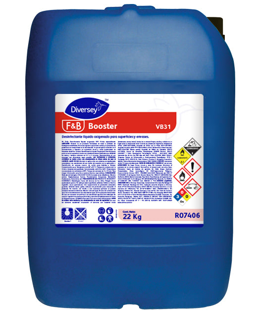 Booster Desinfectante líquido oxigenado - (22K)