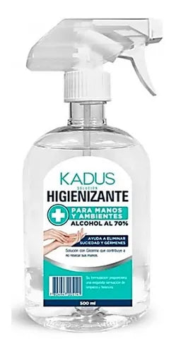 Denatured Alcohol 70% Environments and Hands KADUS 500ml - (1u)