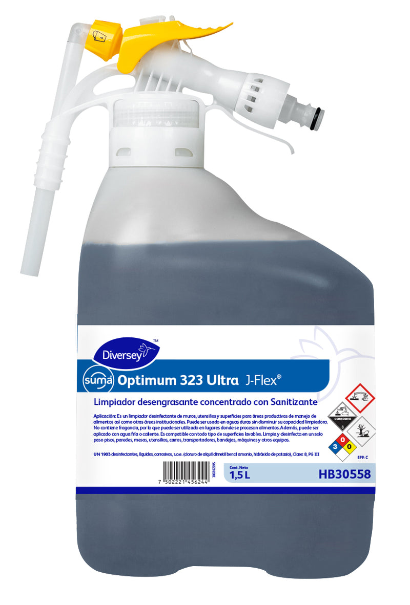 Desinfectante Optimum 323 J Flex Amonios Cuaternarios - (1,5 Lts)