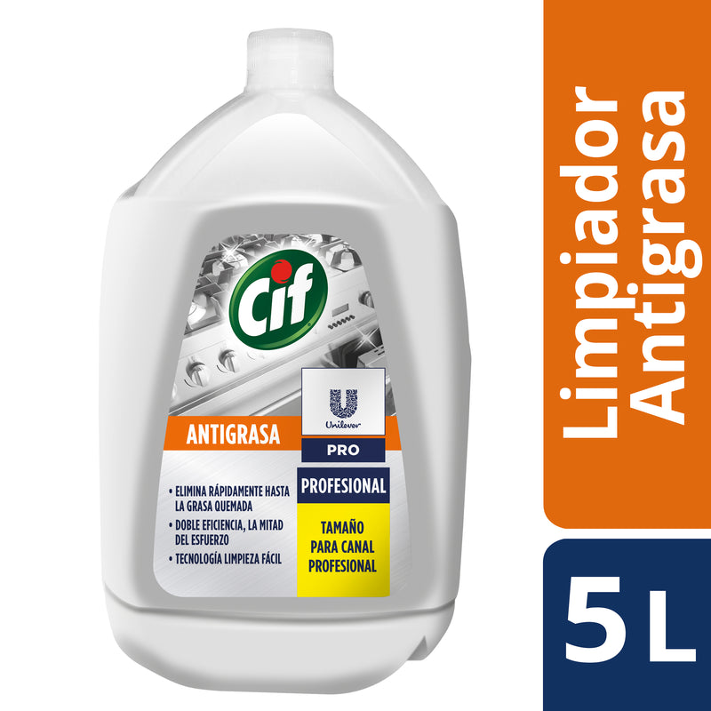 CIF Antigrasa Biodegradable Bidón - (5Lts)
