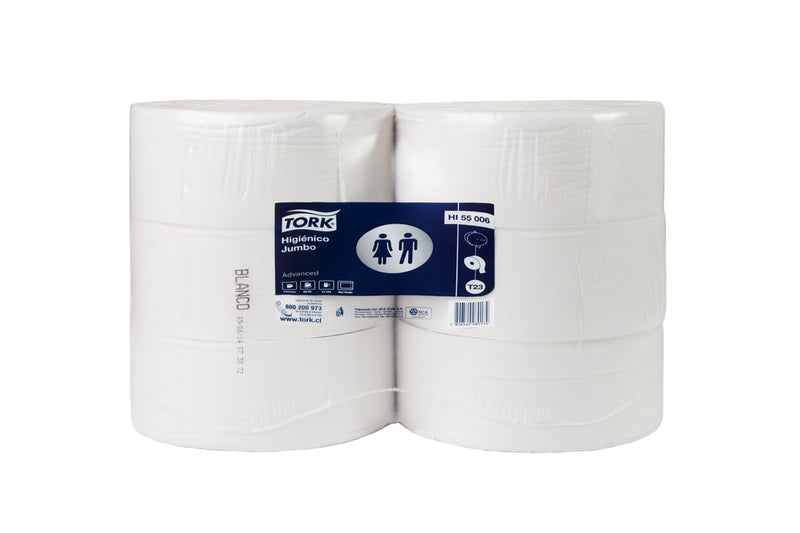 Tork Advanced Jumbo Toilet Paper - (6 Rolls x 600 meters)