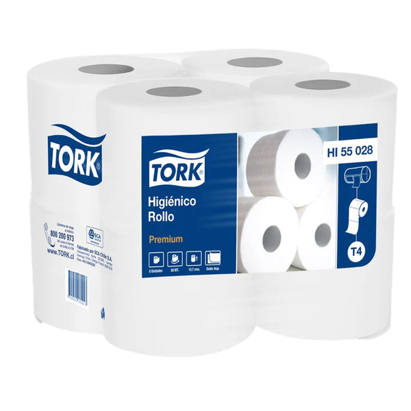 Toilet Paper Roll Tork Premium - (32 Rolls x 50 meters)