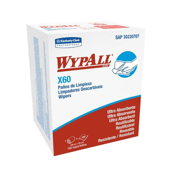 Wypall X60 Reusable Multipurpose Cloth - (50 Cloths)