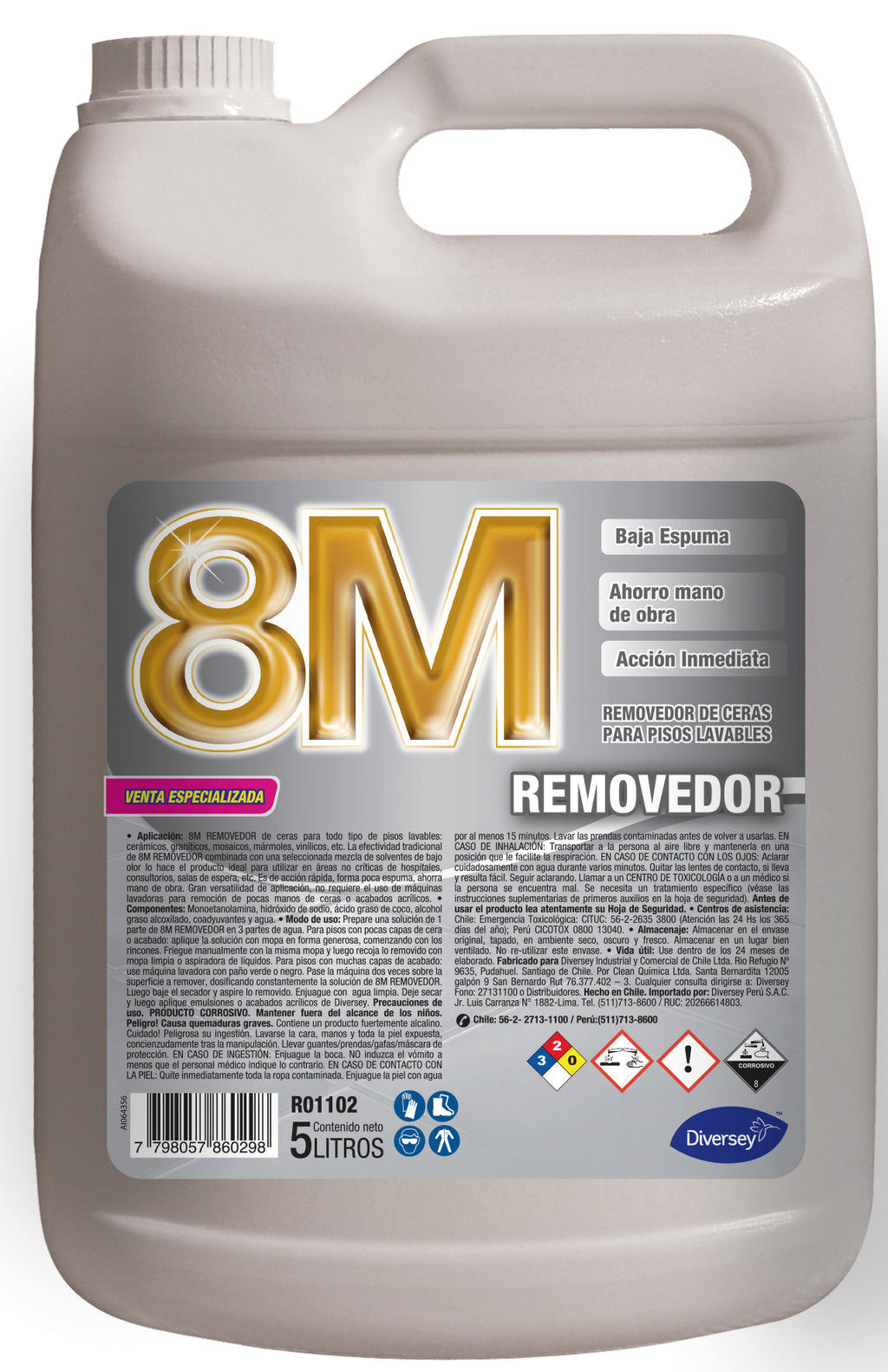 8M Removedor de ceras - (5L)