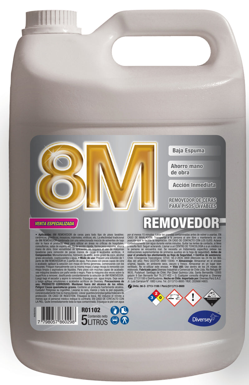 8M Wax remover - (5L)