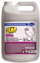 Cera Lustrable pisos alto transito 8M Hyper - (5L)