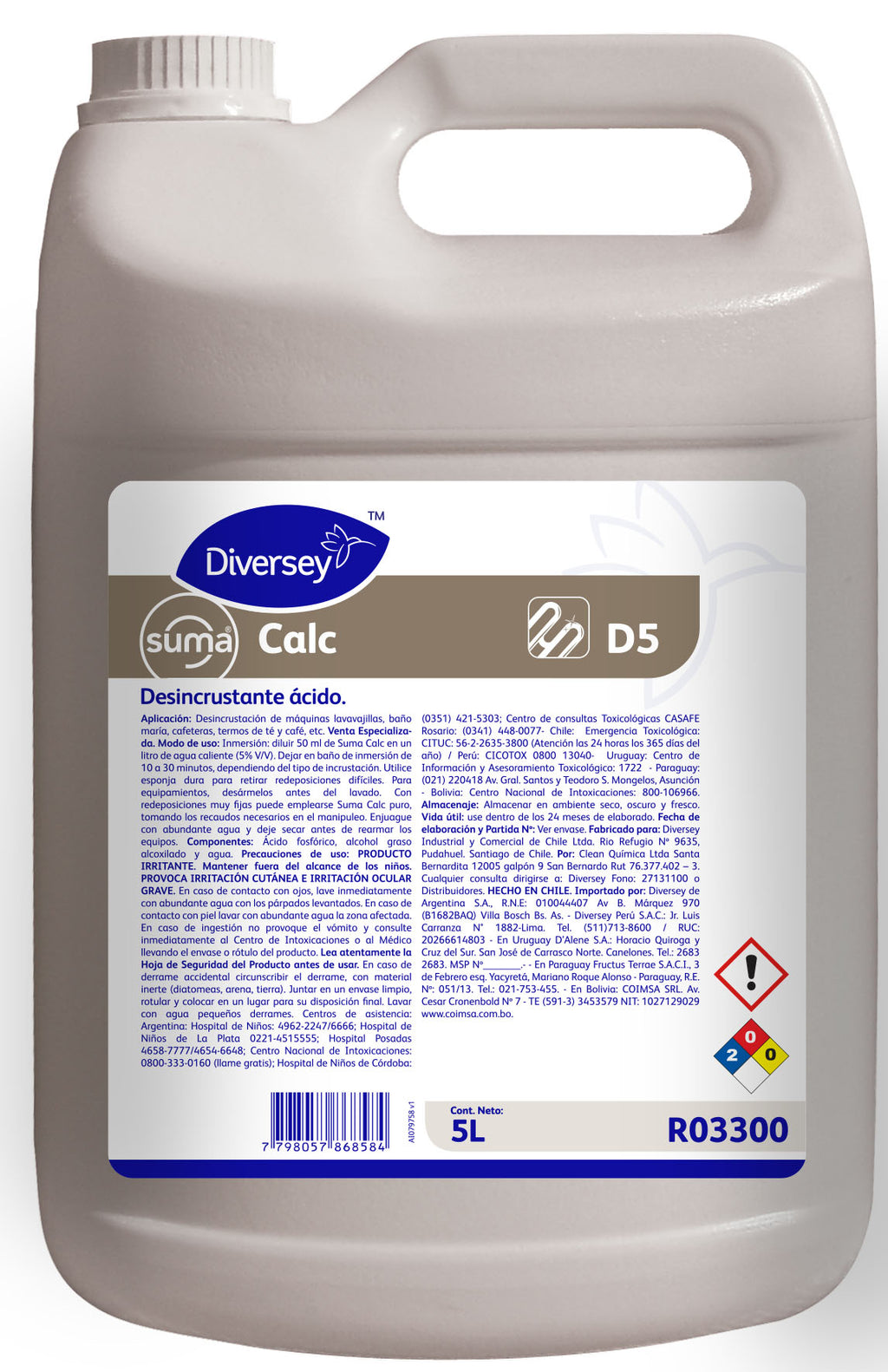 Suma Calc Acid Descaler- (5 LT)
