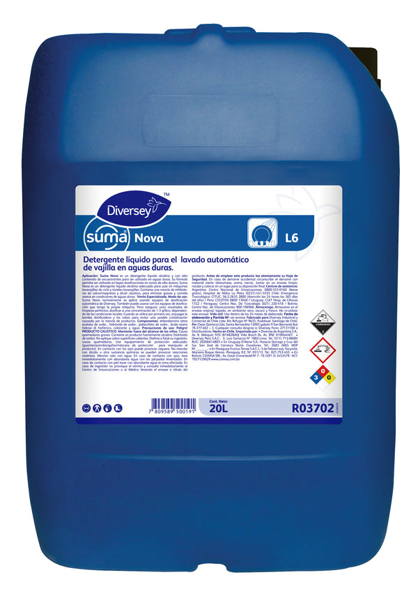 Suma Nova Alkaline Detergent - (20 LT)