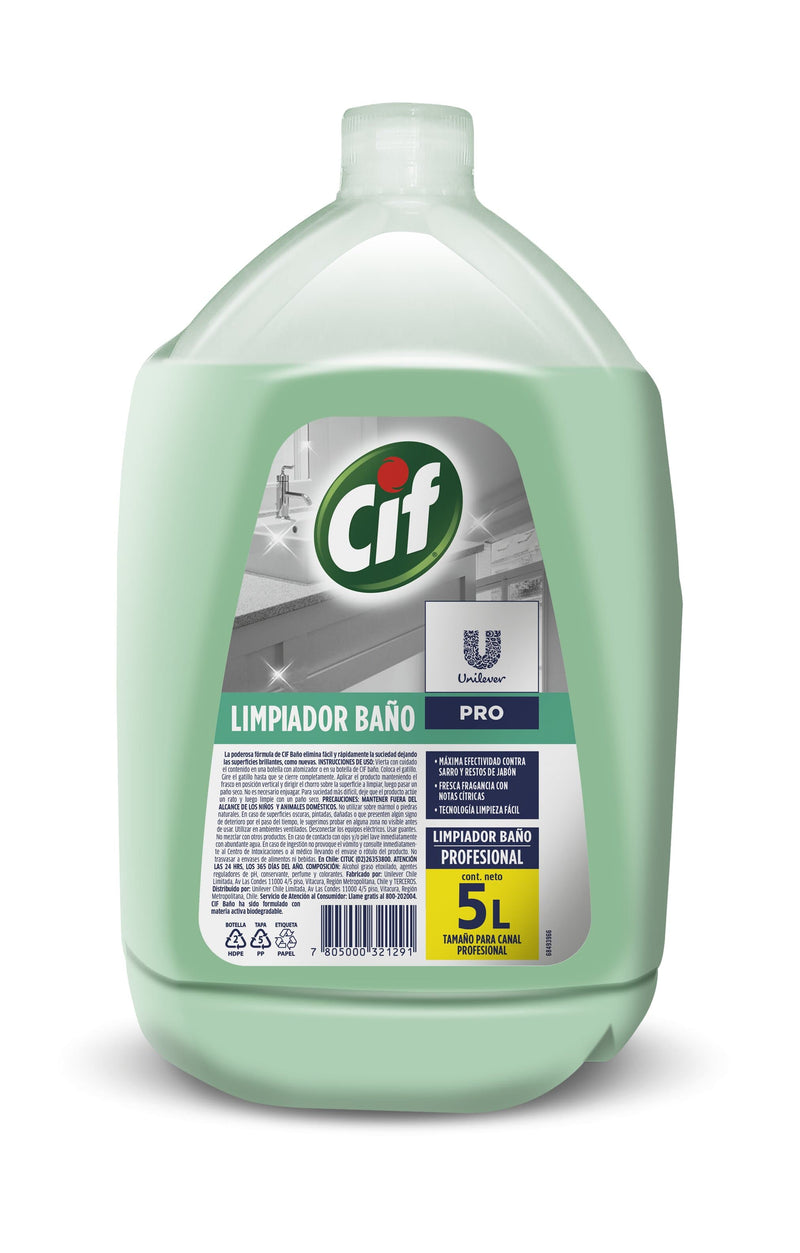 CIF Baño Biodegradable Bidon - (5Lts)